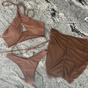 3 Piece Bathing Suit Set